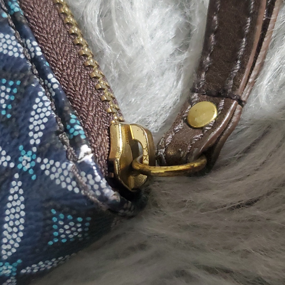 FOSSIL- Vintage "Sydney" Diamond Mozaic Clutch Wallet '16 Edition - Picture 11 of 12